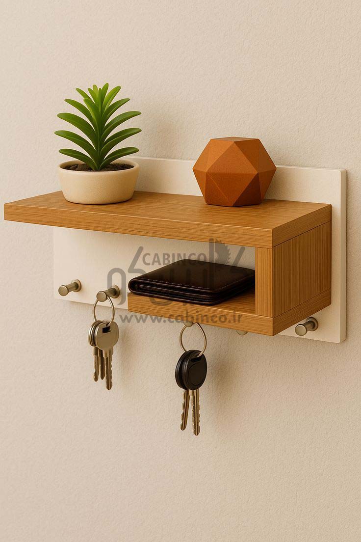 دیوارکوب تزئینی چوبی مدل T1006