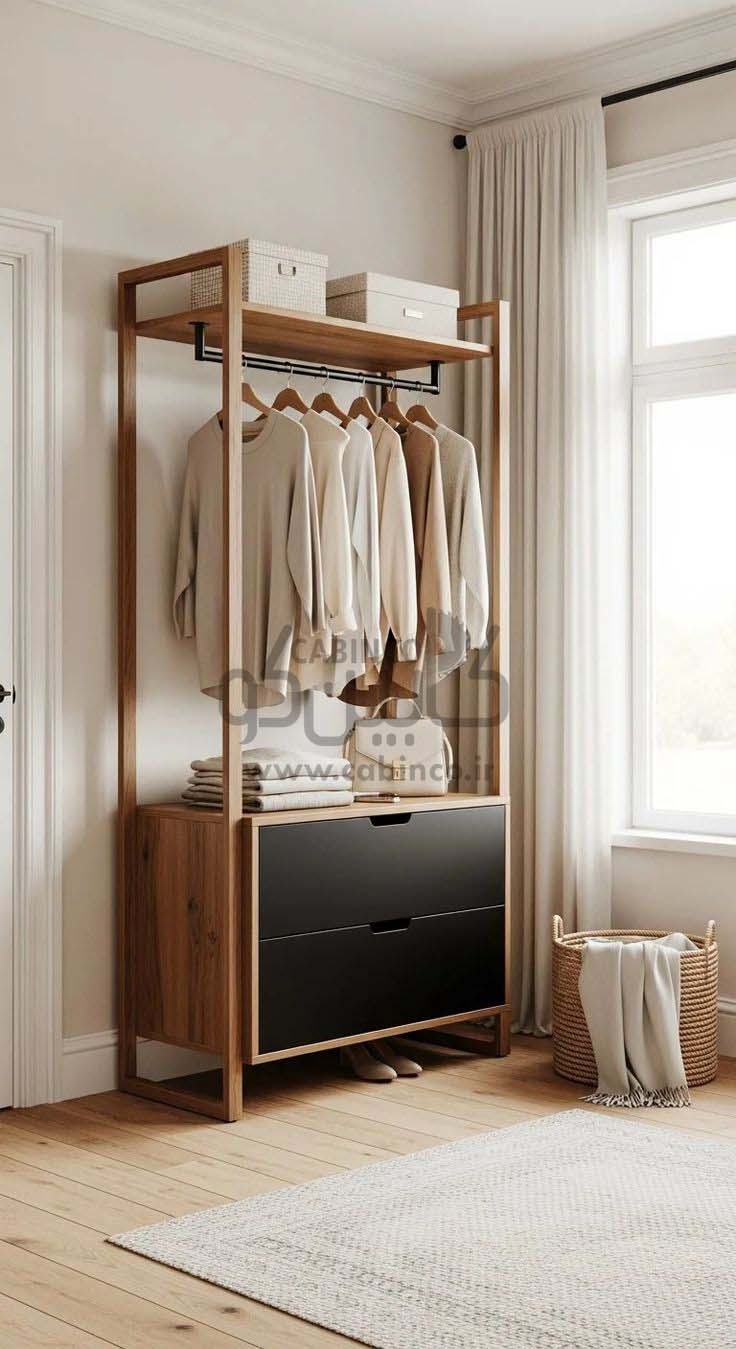 رگال لباس چوبی مدل R1008