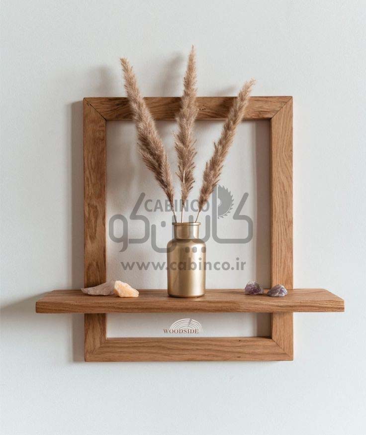 دیوارکوب تزئینی چوبی مدل T1015