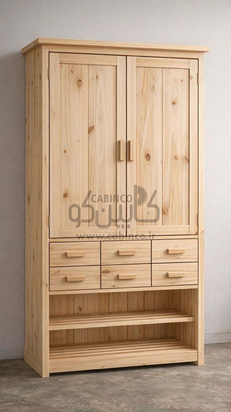کمد چوبی مدل CO1004
