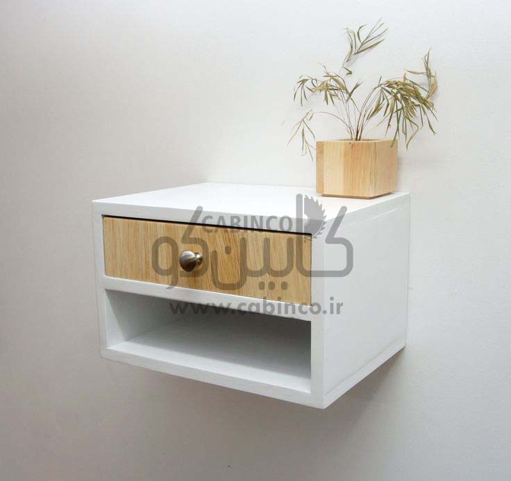 میز کنار تخت دیواری مدل MK1001