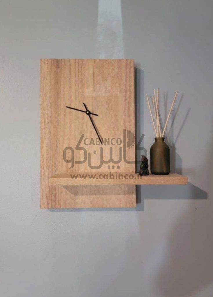 ساعت دیواری چوبی مدل T1017